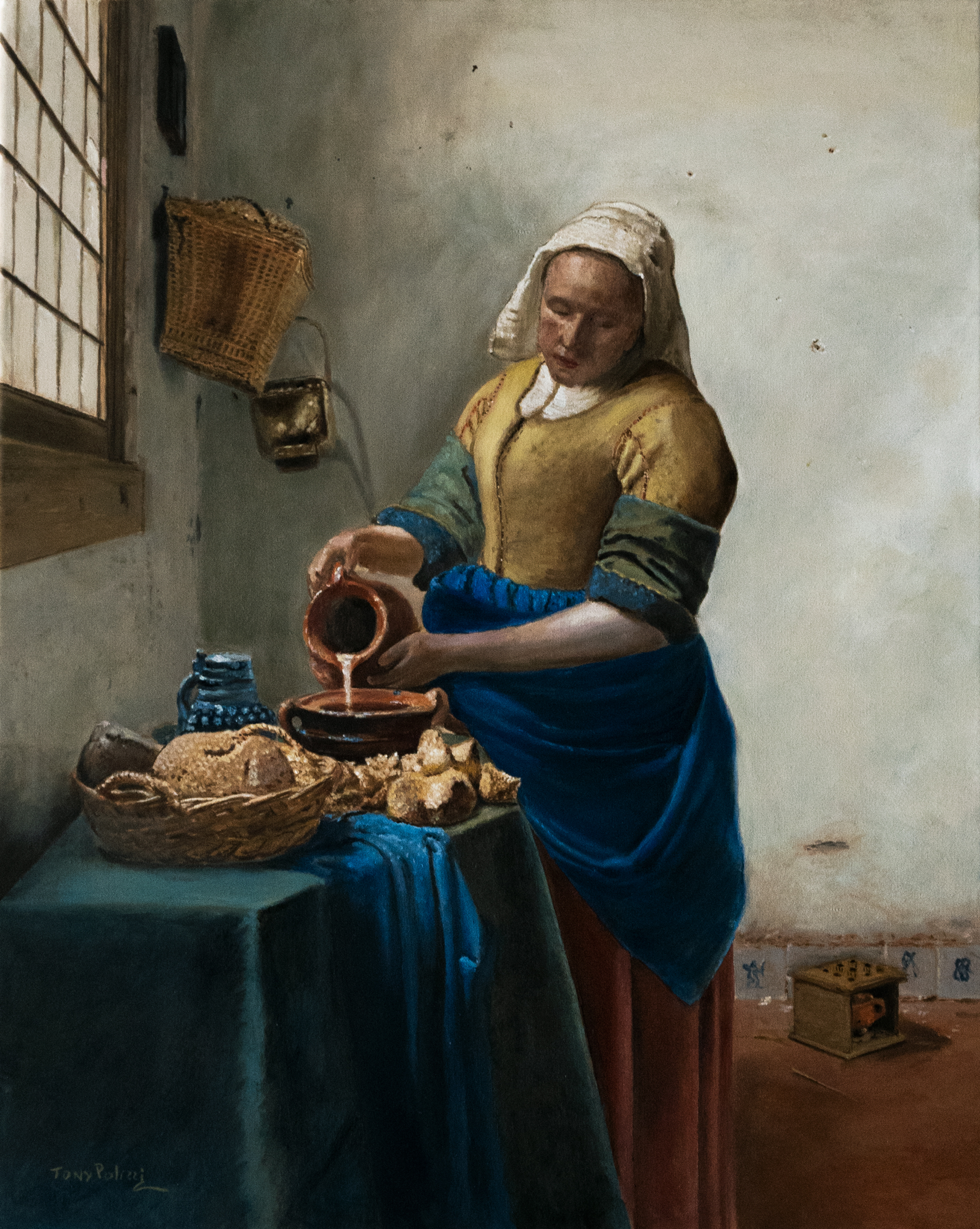 “La lattaia” di Vermeer